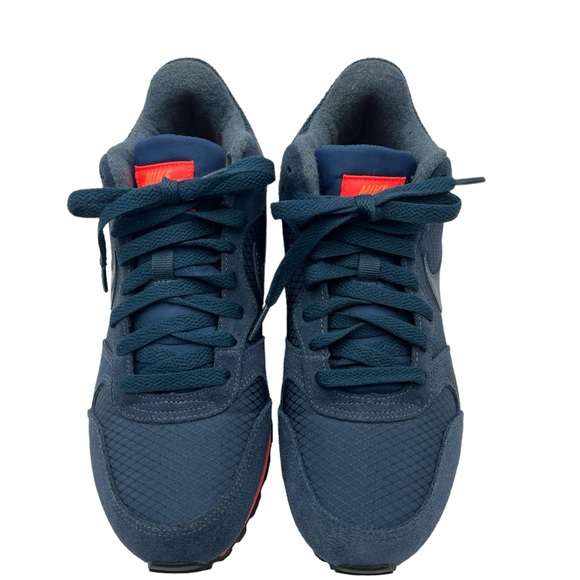 Nike Women's Sneakers - Navy and orange - Picture 5 of 10